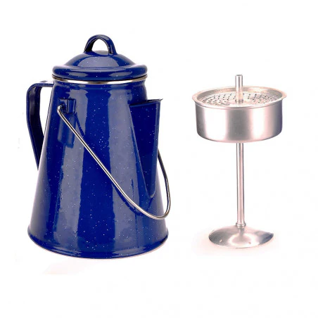 OZtrail ENAMEL KETTLE teapot 2.5L steel 0.4 mm – blue