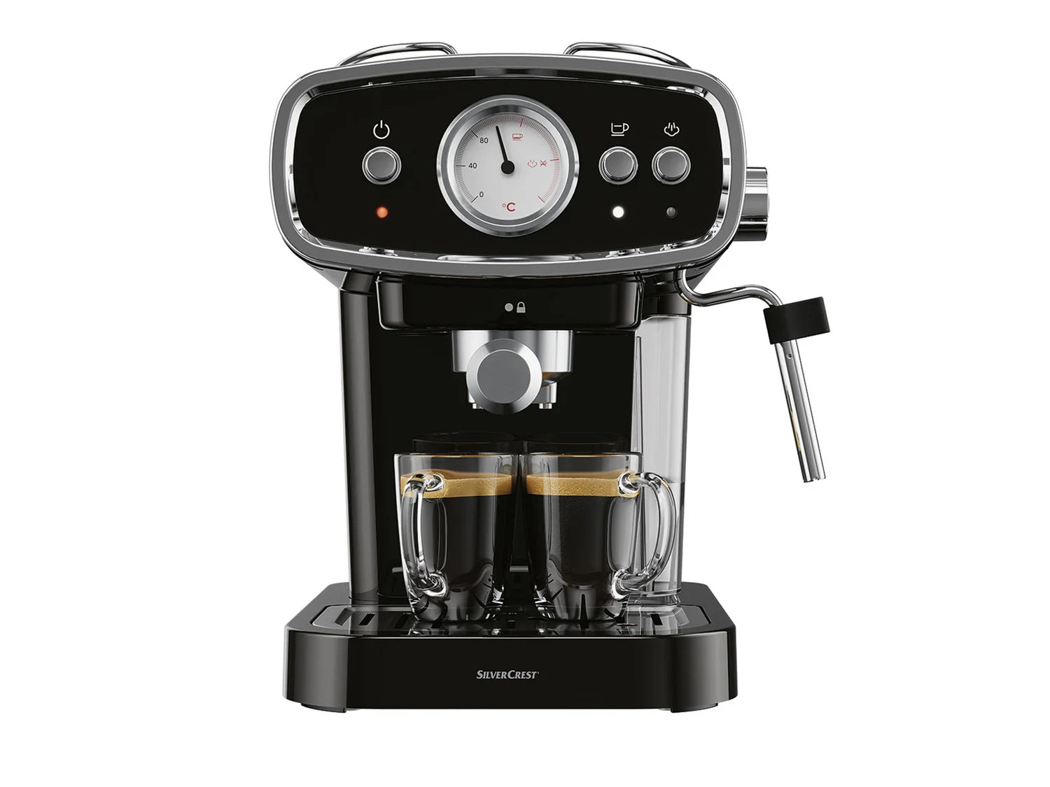 SILVERCREST KITCHEN TOOLS SEM 1050 A2 espresso machine with filter system