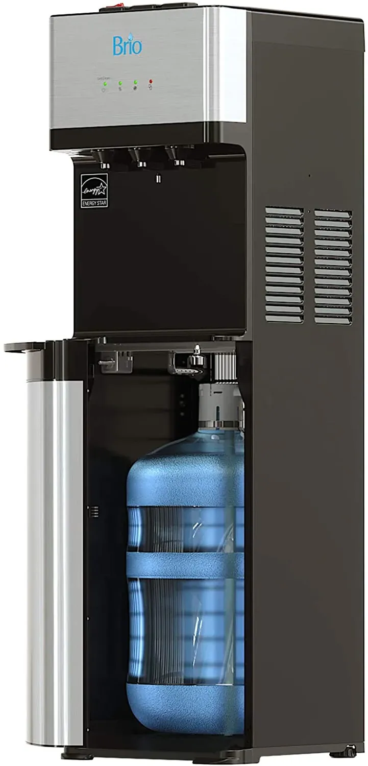 Brio Self Cleaning Bottom Loading Water Cooler Water Dispenser- 3 Temperature Settings