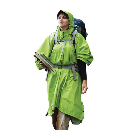 Sea to Peak Ultra-Sil Nano Poncho azul - Poncho impermeable