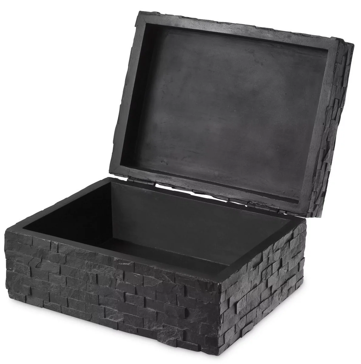 Luxury jewelry box black 28.5 x 22 x H. 13 cm - jewelry box - storage box - luxury accessories - decorative accessories - luxury quality