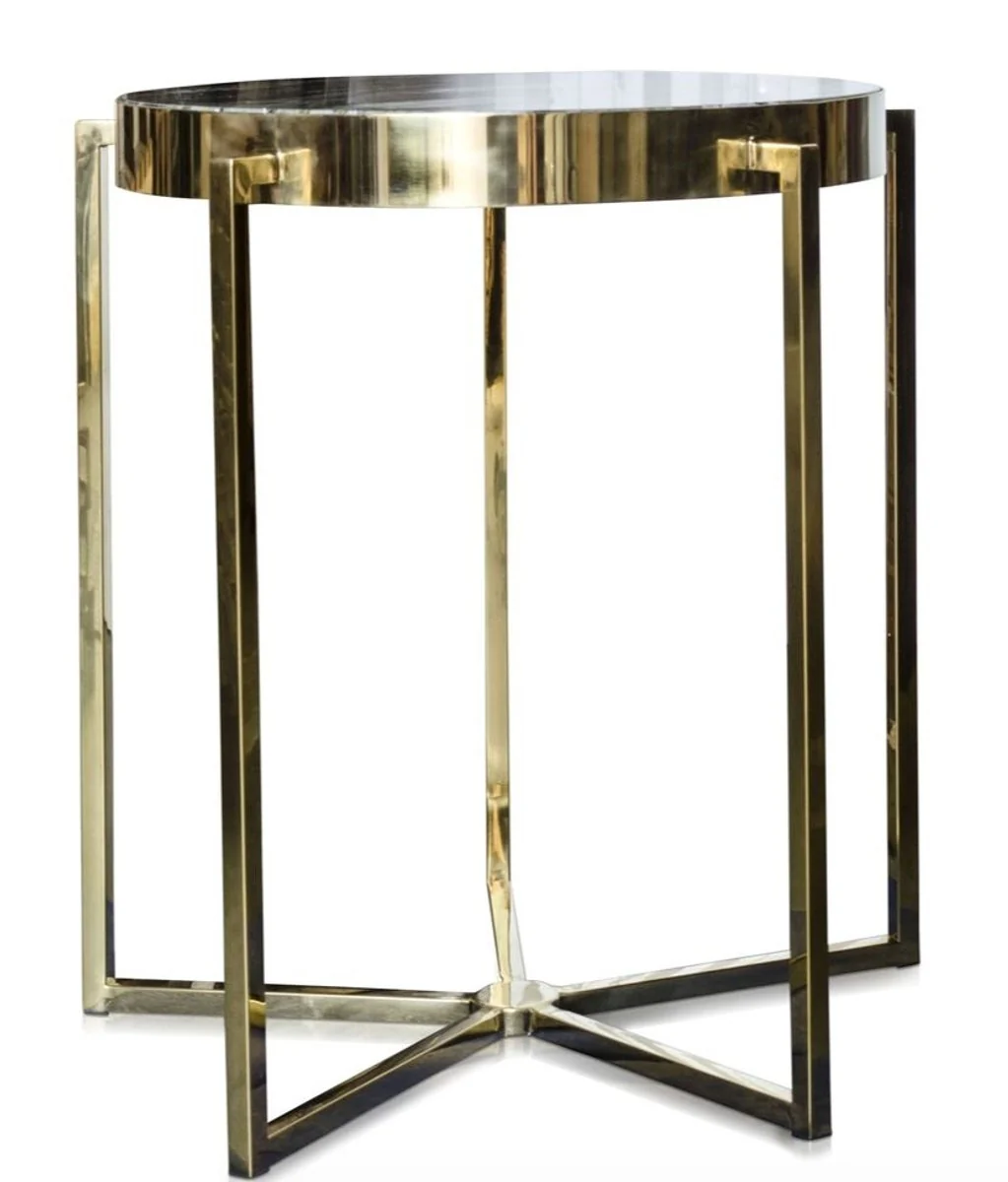 Luxury hotel side table gold 65 x H. 67 cm - Hotel Furniture