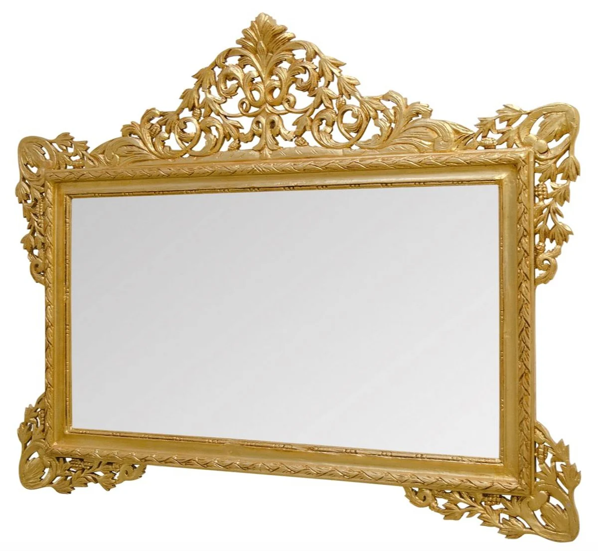 Antique style wall mirror gold 190 x H. 155 cm - Limited Edition