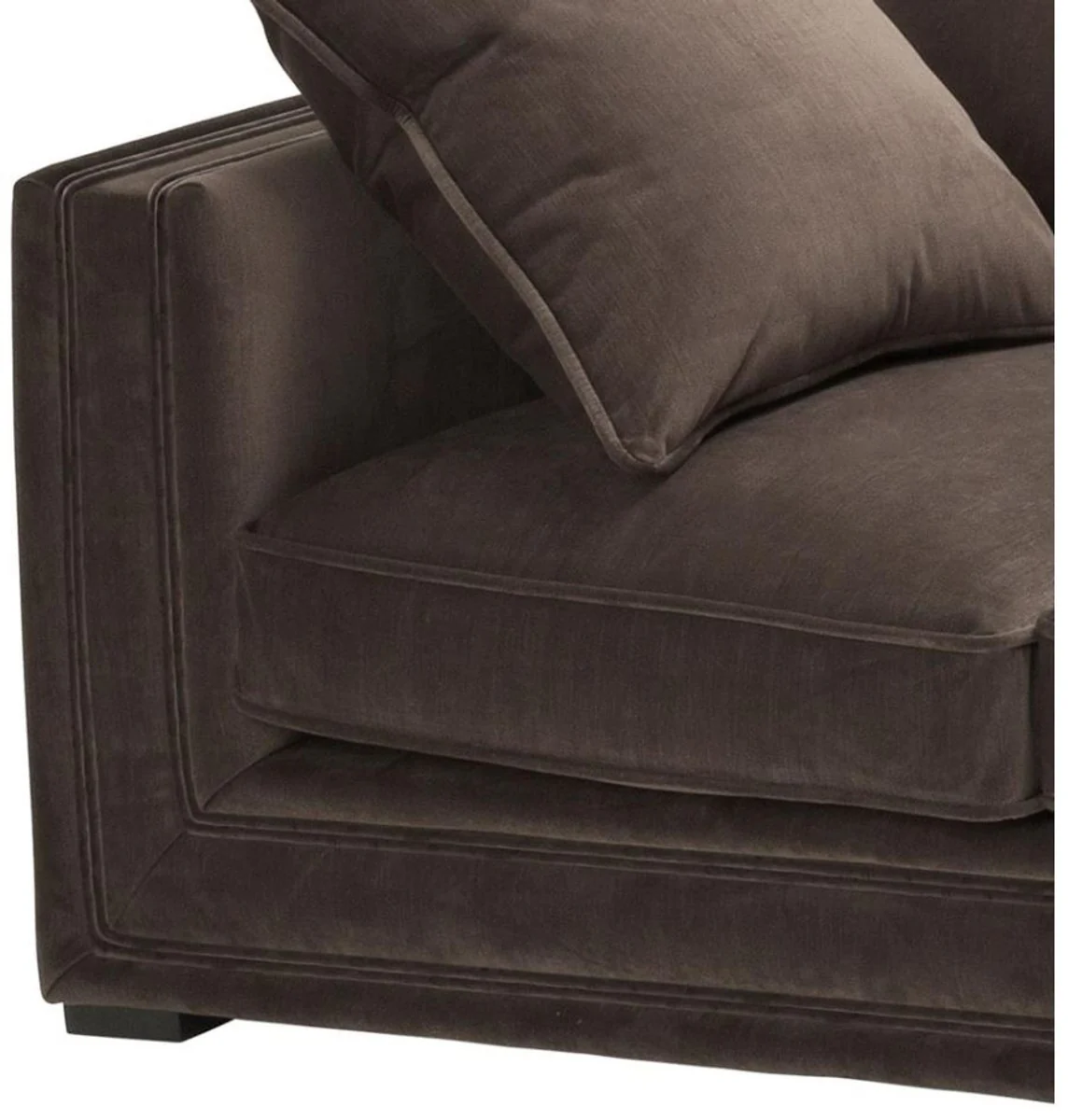 Luxury Designer 3 Seater Sofa Brown - Luxury Hotel Furniture