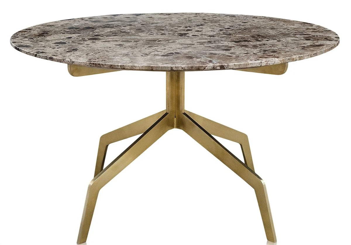 Luxury coffee table gold Ø 70 x H. 40 cm - luxury living room furniture