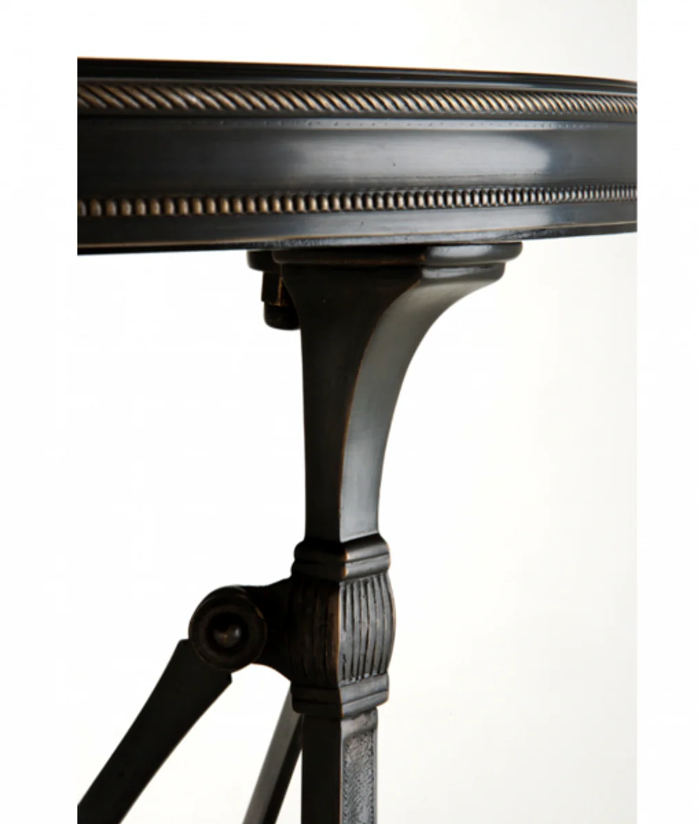 Luxury Art Deco designer side table anthracite 52 x H. 70 cm - luxury quality