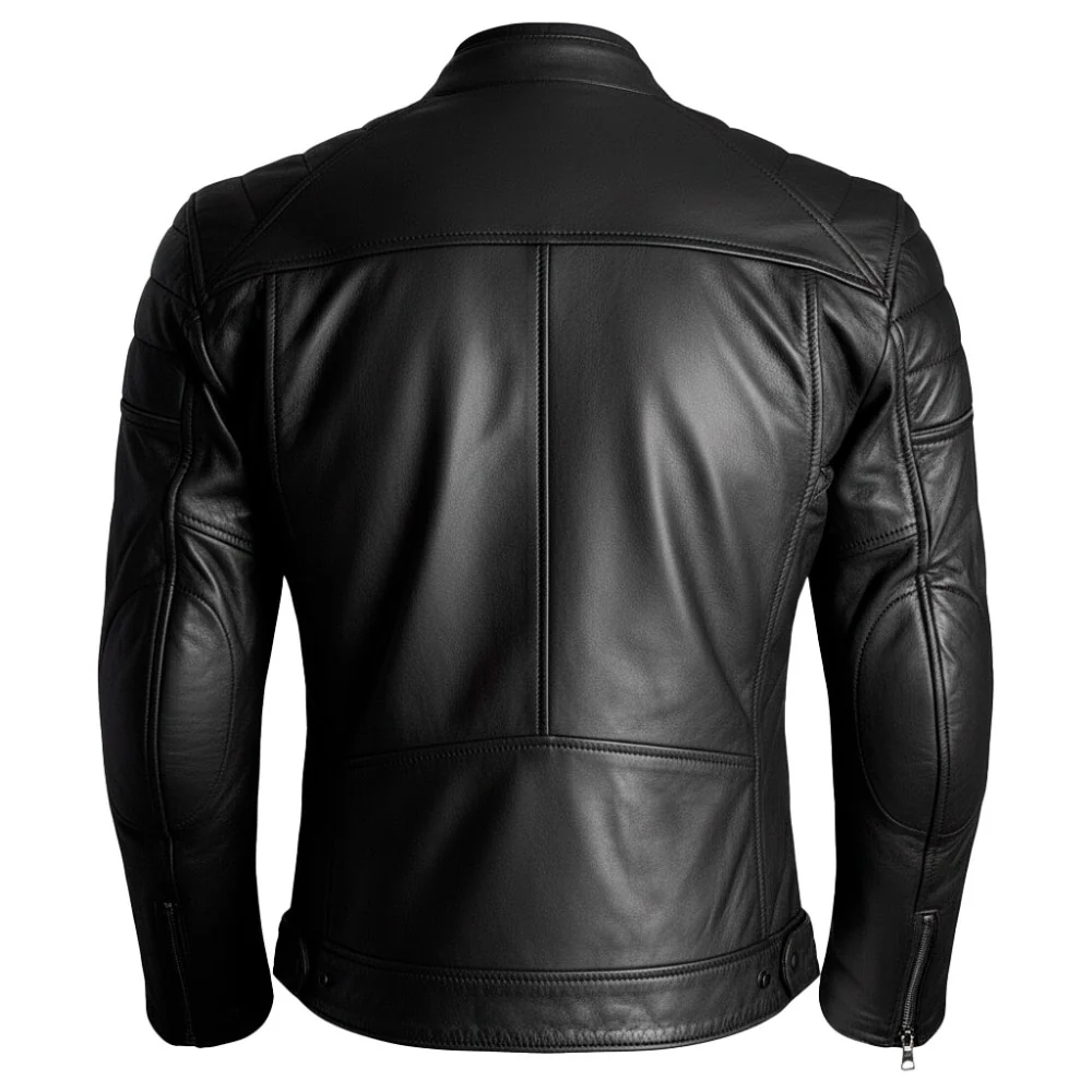 AUS DENVER BLACK LEATHER JACKET