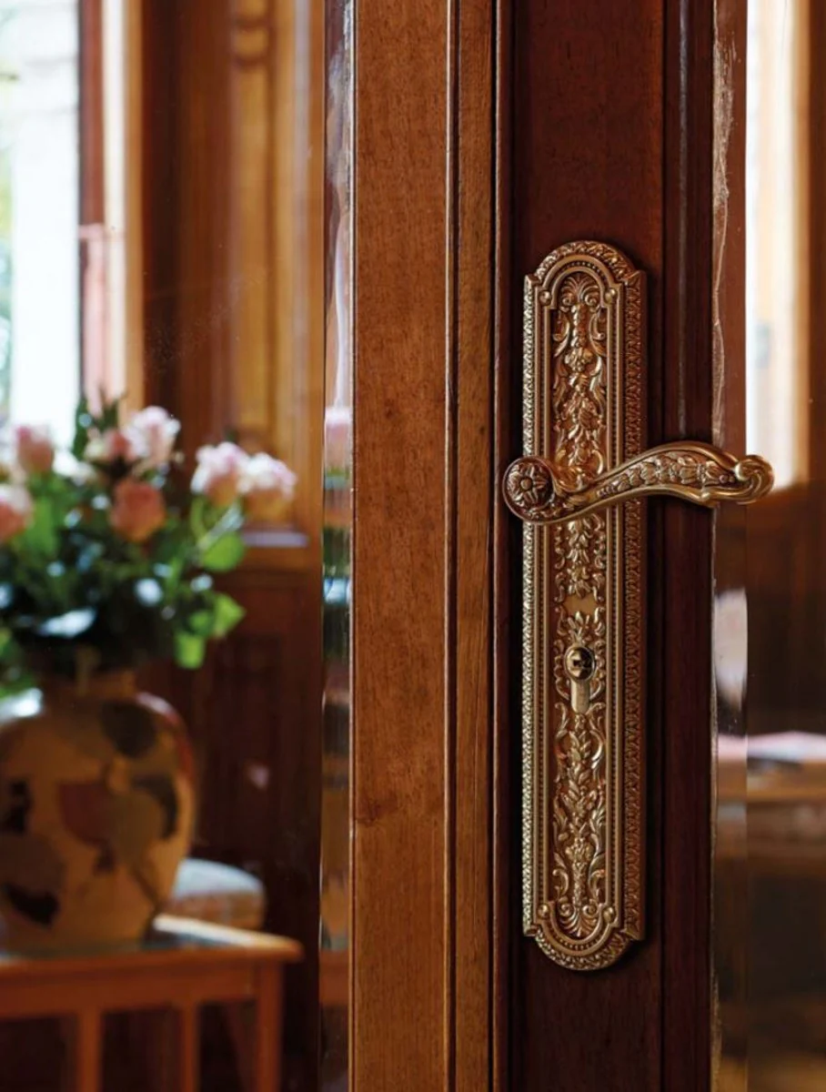 Art Nouveau door handle set French gold 16 x H. 35.2 cm - Hotel & Restaurant Accessories