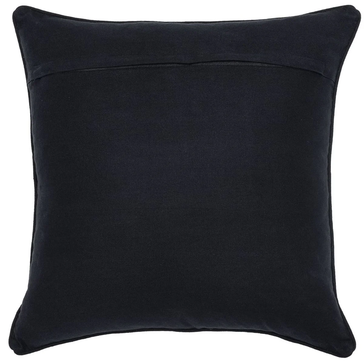 Luxury decorative cushion black / white 50 x 50 cm - noble decorative cushion with elegant pattern - luxury quality - decorative accessories