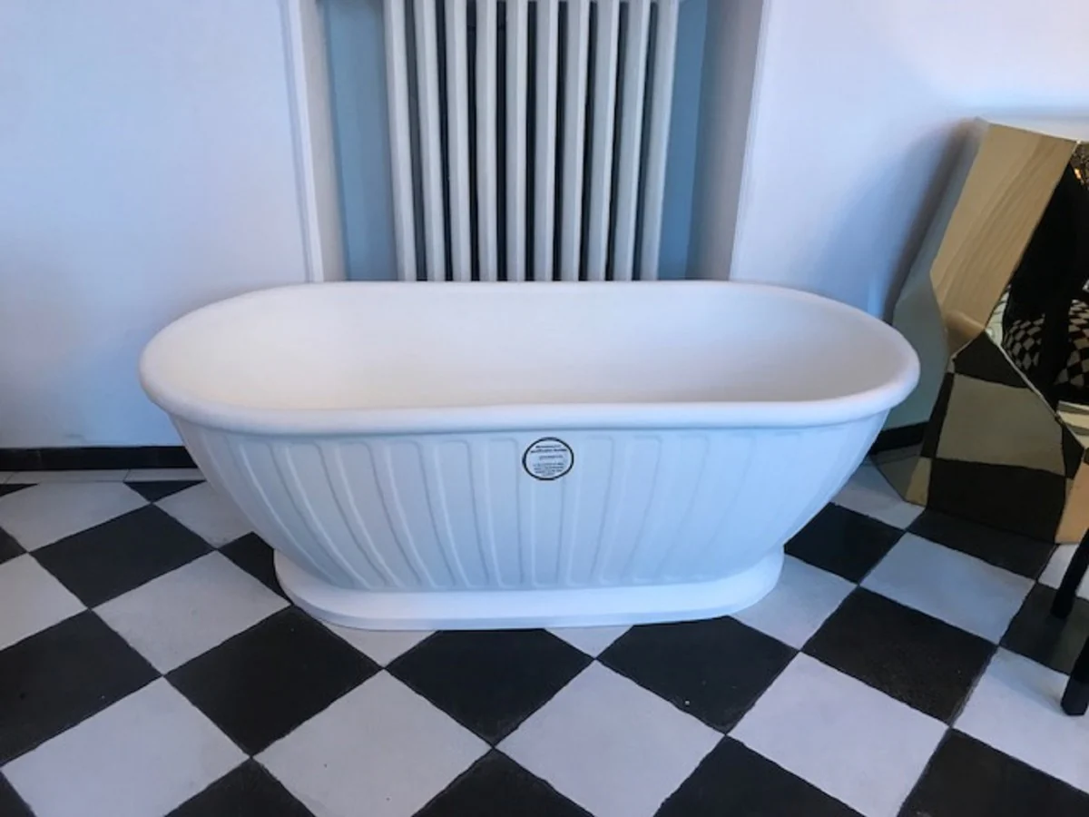 Freestanding luxury Art Nouveau bathtub white 169 x 80 x H. 57 cm - luxury quality