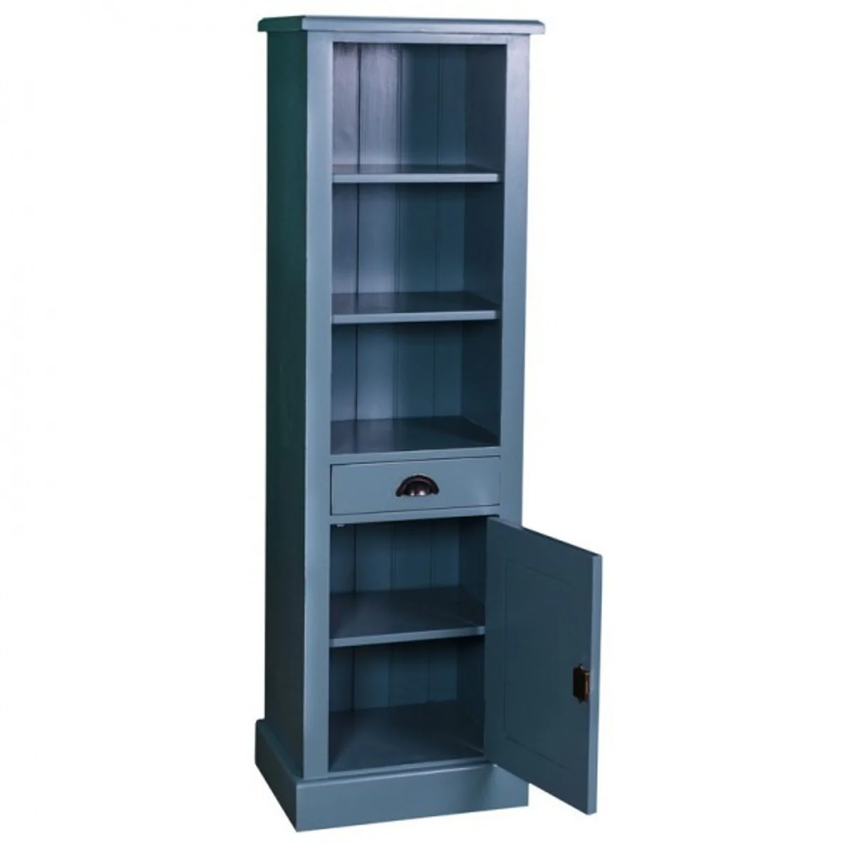 Country house style bathroom cabinet tall cabinet with drawer - bathroom cabinet solid wood