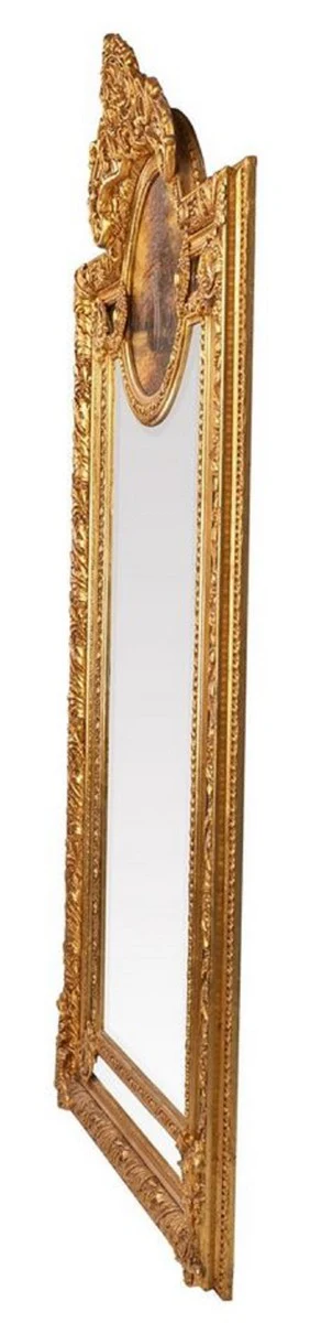 Baroque mirror gold - handmade wall mirror in baroque style - antique style wardrobe mirror - magnificent living room mirror - baroque furniture