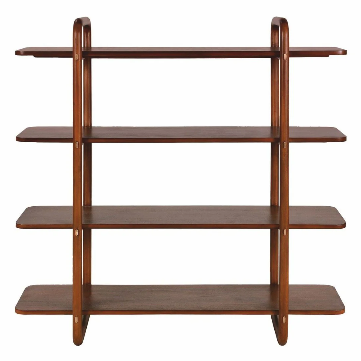 Luxury Mahogany Shelf Cabinet Brown 140 cm - Luxury Furniture