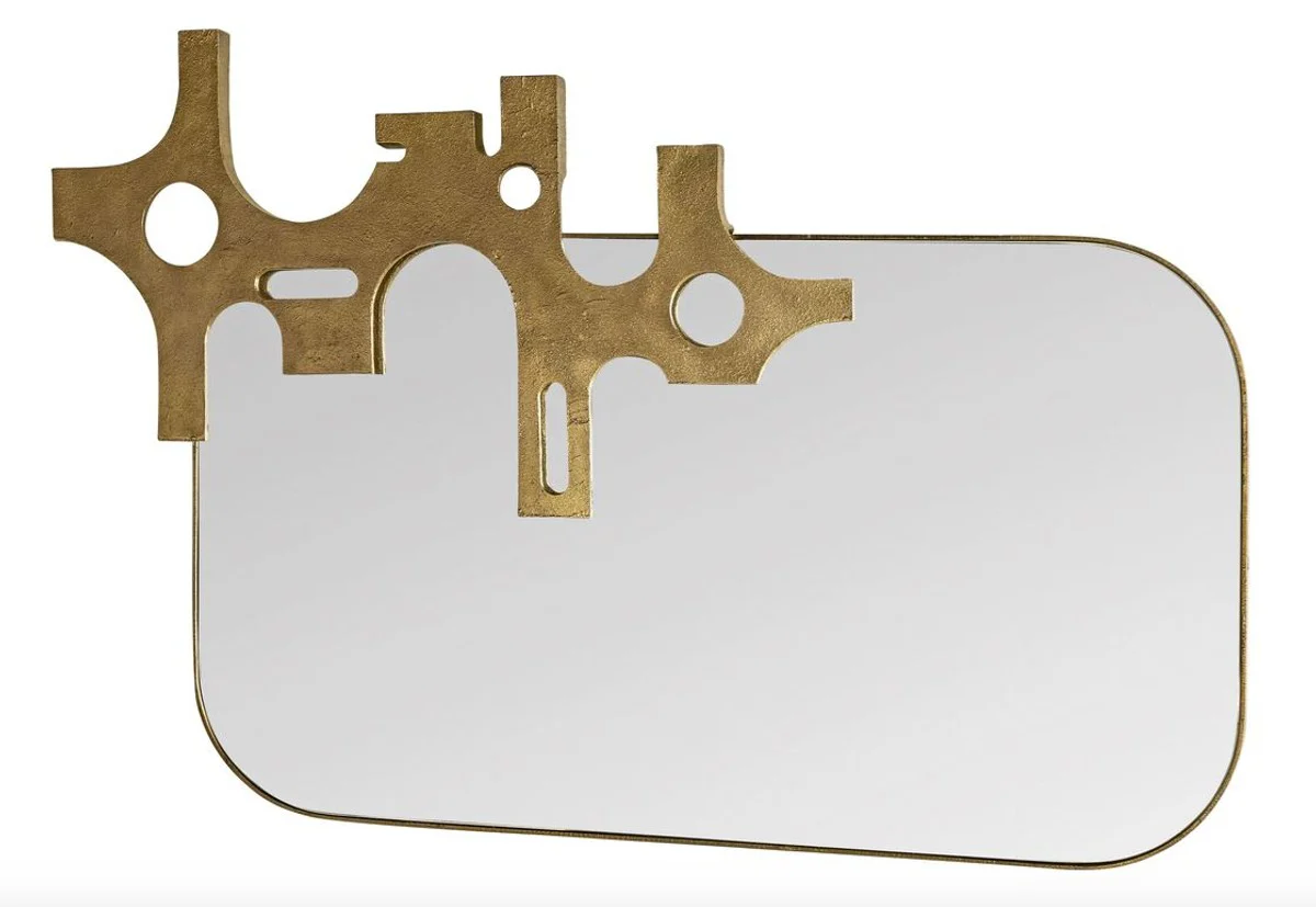 Luxury designer mirror bronze - gold look 81 x 54 cm - Art Design