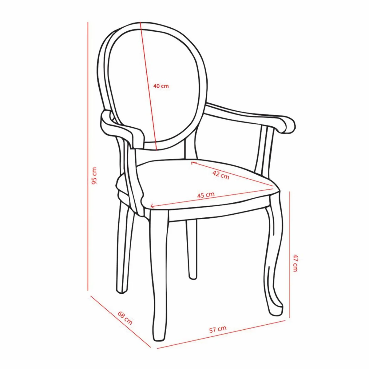 Luxury Baroque Velvet Dining Chair with Armrests Officer Lion Green/Black