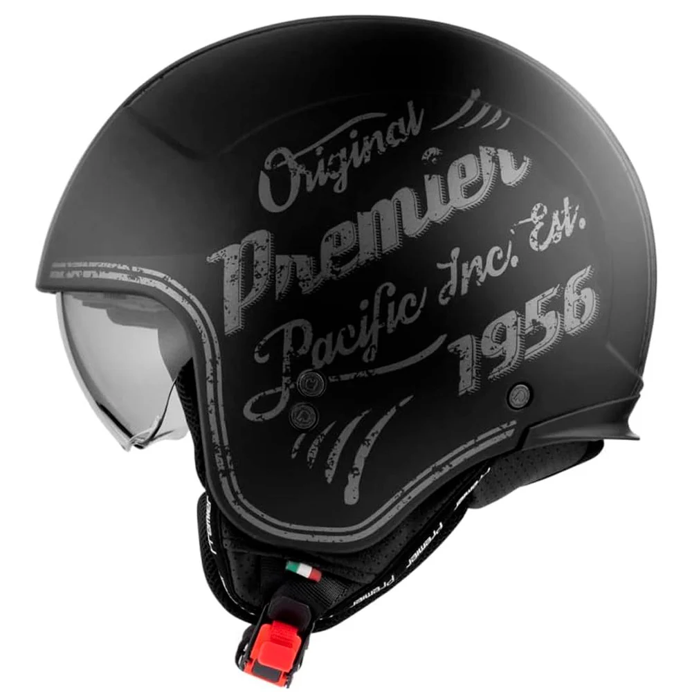 CASCO JET PREMIER ROCKER OR 9 BM NEGRO / GRIS