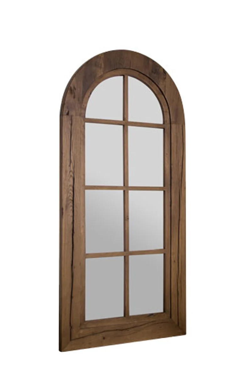 Solid wood wall mirror made of reclaimed oak wood 140 x 70 cm - Solid Oak Reclaimed Wood