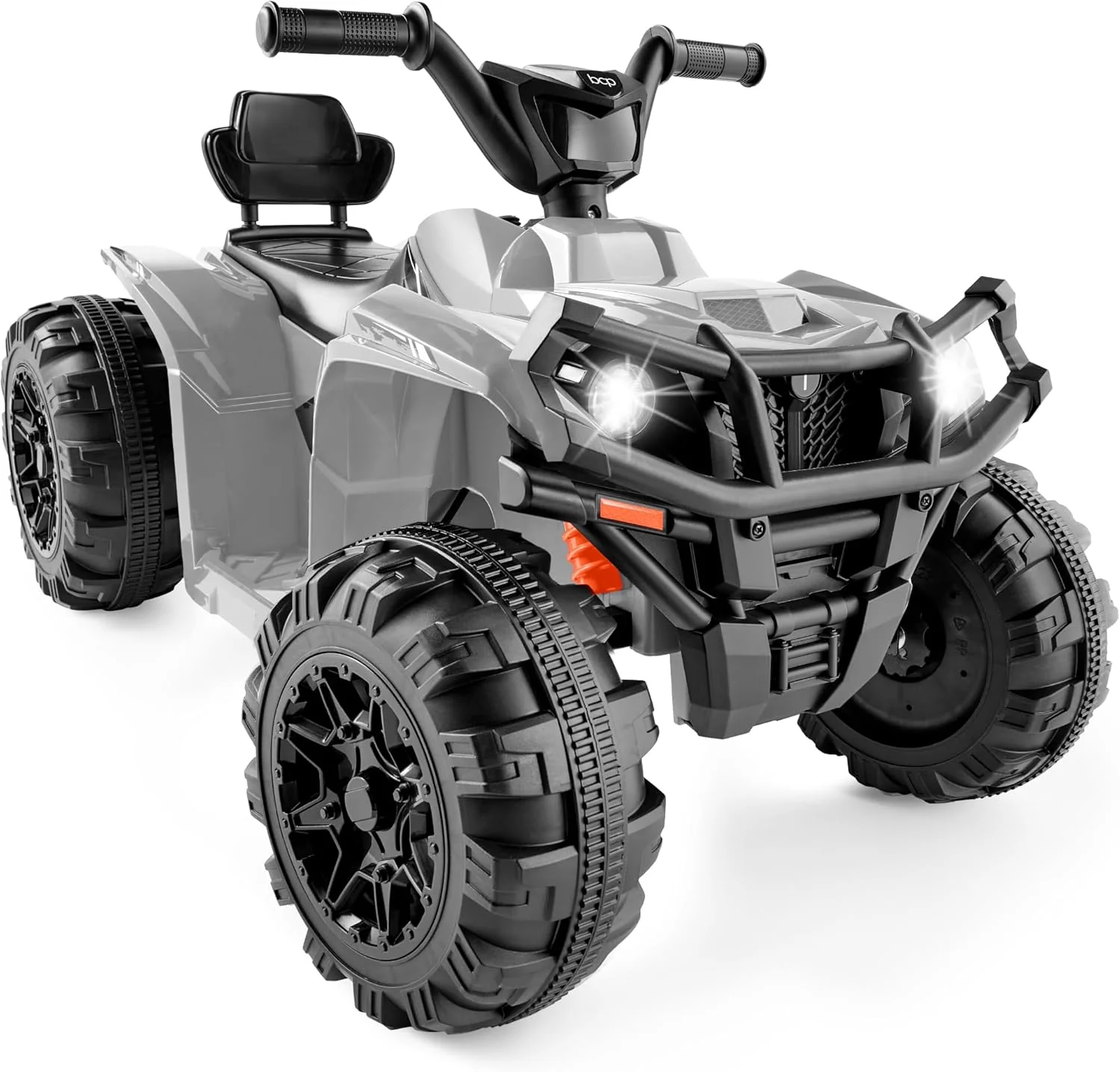 Best Choice Products 12V Kids Ride-On Electric ATV, 4-Wheeler Quad Car Toy w/Bluetooth Audio, 2.4mph Max Speed, Treaded Tires, LED Headlights, Radio