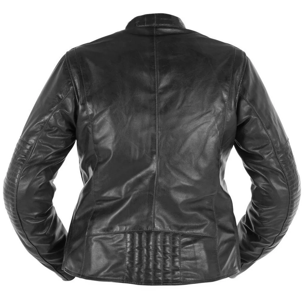 ÜBERLAP DONATELLA BLACK LEATHER JACKET
