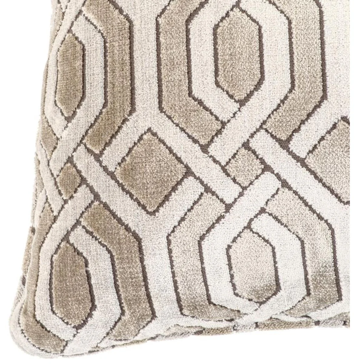 Decorative cushion gray 60 x 60 cm - luxury living room accessories