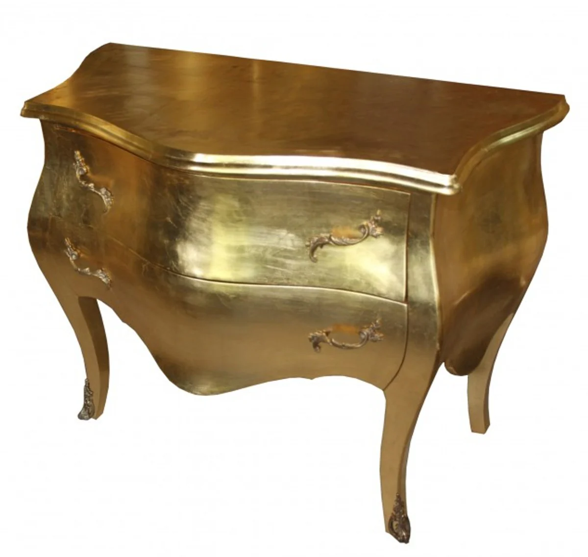 Baroque Dresser Gold 100cm Antique Style