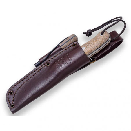Joker BS9 Canadian Canvas Micarta with ferrocerium - Survival and buschcraft knife