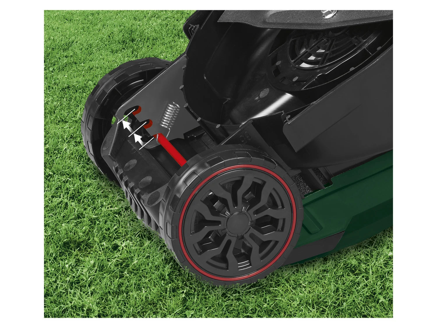 PARKSIDE lawn mower PRM 1200 A1, 1200 watts, 30 l