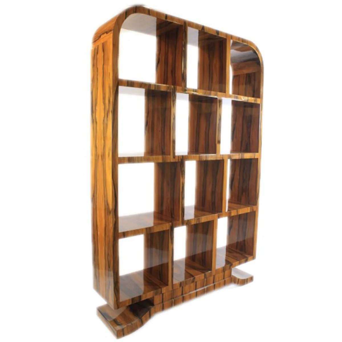 Art Deco bookshelf mahogany - Artdeco books cabinet shelving system furniture antique style