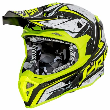 PREMIER EXIGE QXY CROSS / ENDURO HELMET BLACK / FLUOR