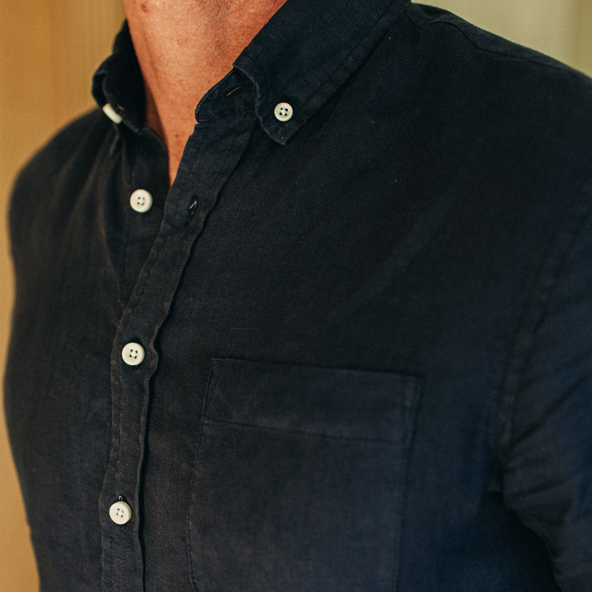 The Jack in Navy Linen