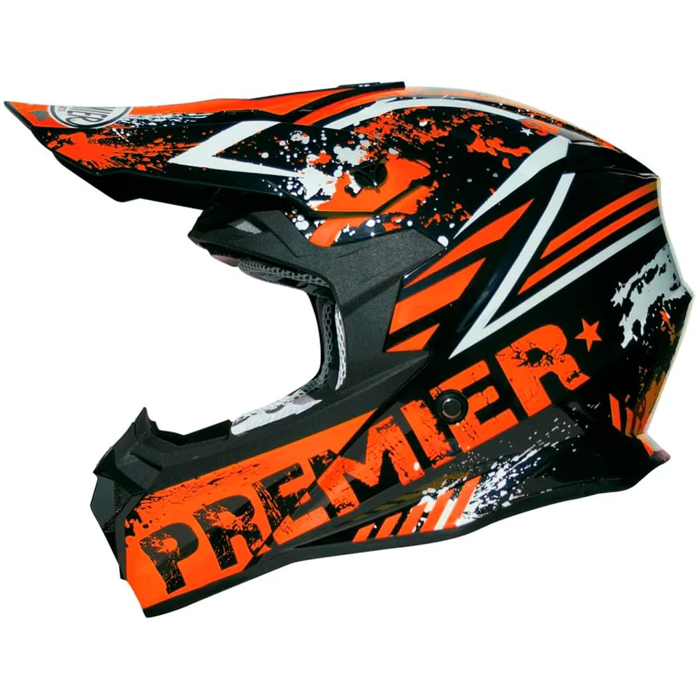 PREMIER EXIGE ZX3 HELMET - ORANGE / BLACK