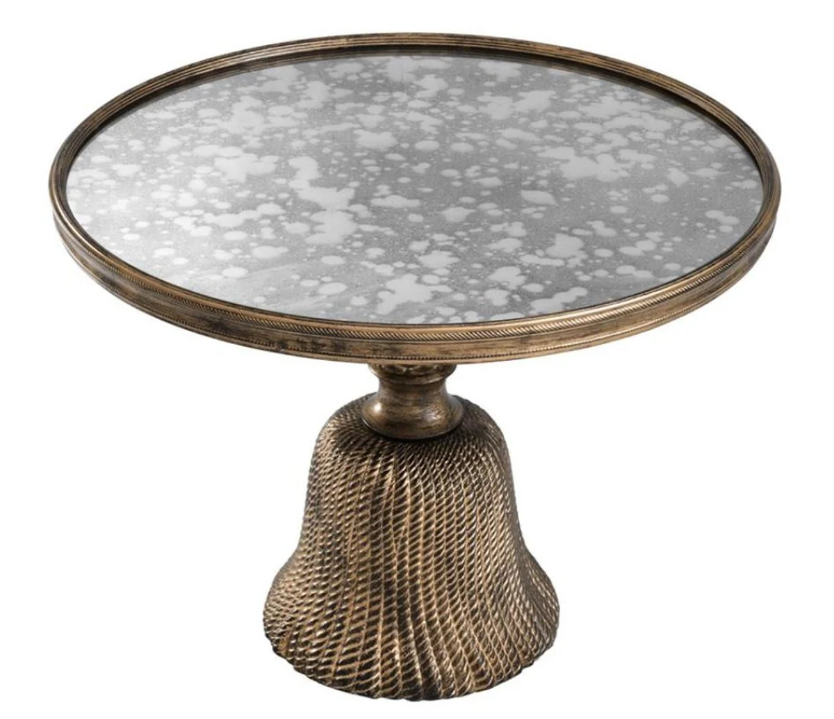 Luxury side table antique gold Ø 53.5 x H. 40 cm - luxury living room furniture
