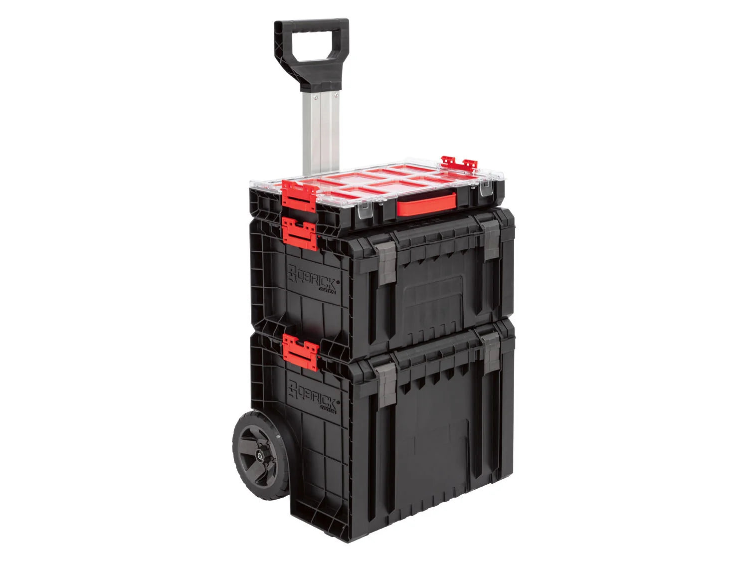 Qbrick System Werkzeugwagen-Set PRO Cart + PRO Toolbox + PRO Organizer 100