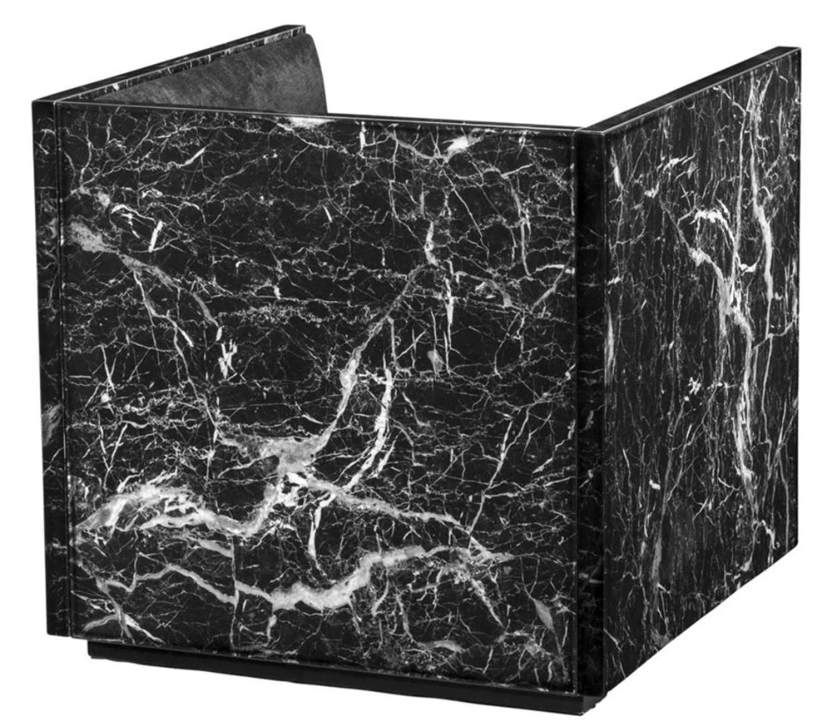 Luxury hotel armchair black 71 x 70 x H. 68 cm - Limited Edition