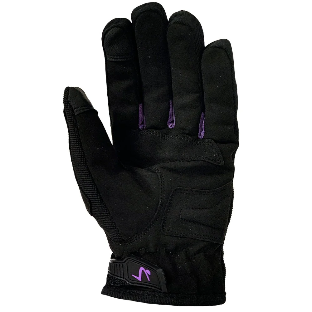 OUT DIVA LADY GLOVES - BLACK / LILAC