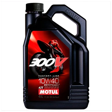 ACEITE MOTUL 300V FL ROAD RACING 10W40 4T 4L