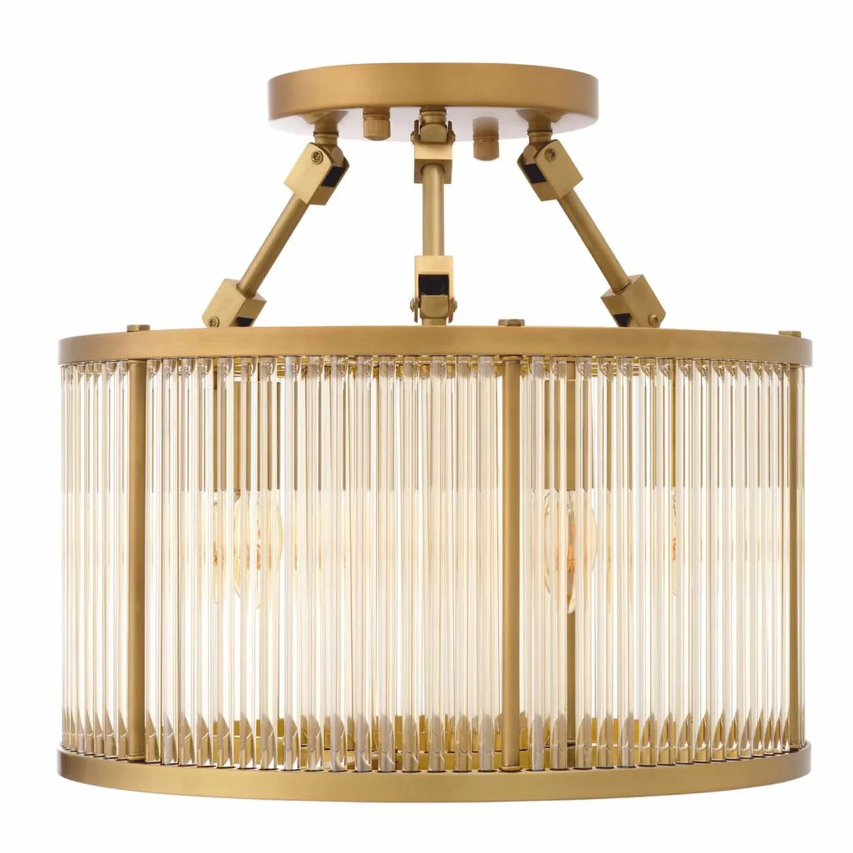 Luxury living room ceiling light antique brass Ø 45 cm - Luxury Lights