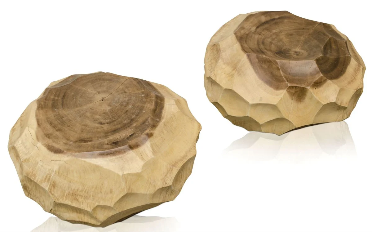 Luxury living room side table natural colors - designer living room furniture