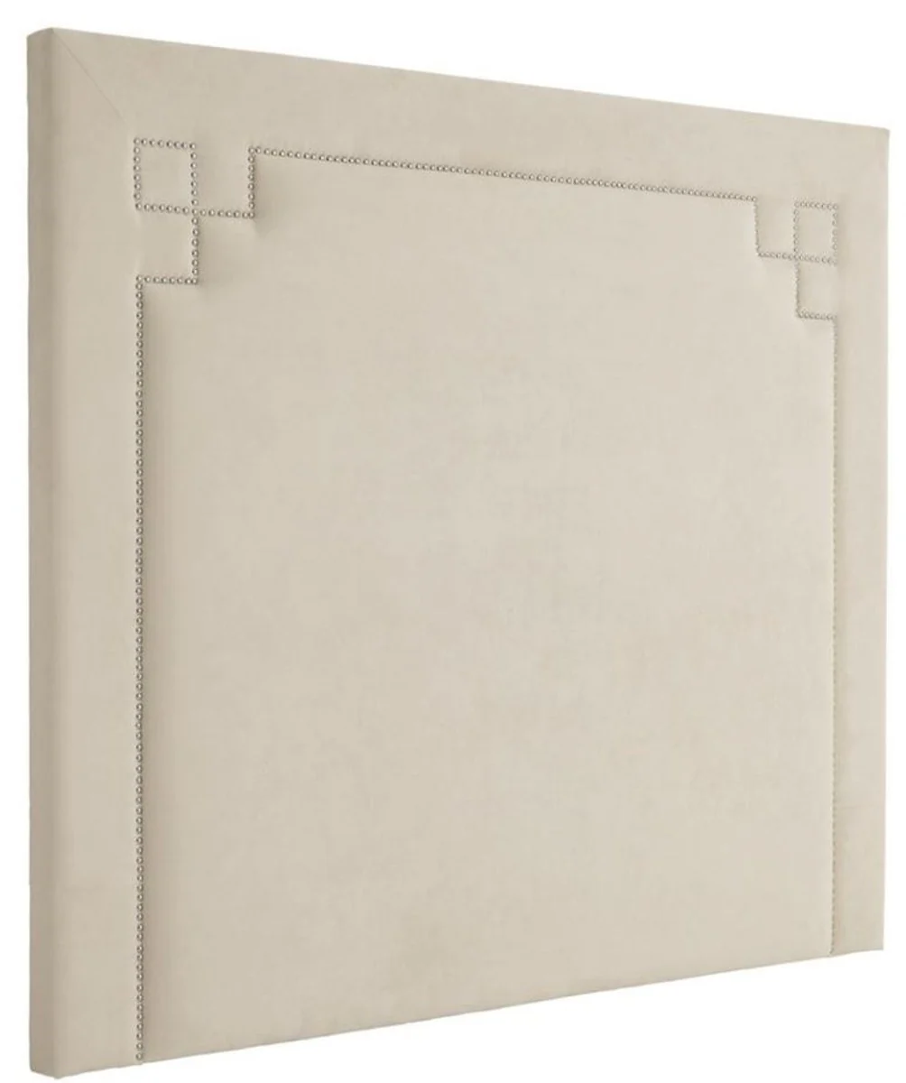 Designer bed headboard natural color 180 x H. 150 cm - luxury bedroom furniture