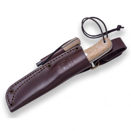 Joker Nessmuk S Walnut with ferrocerium - Survival and buscraft knife