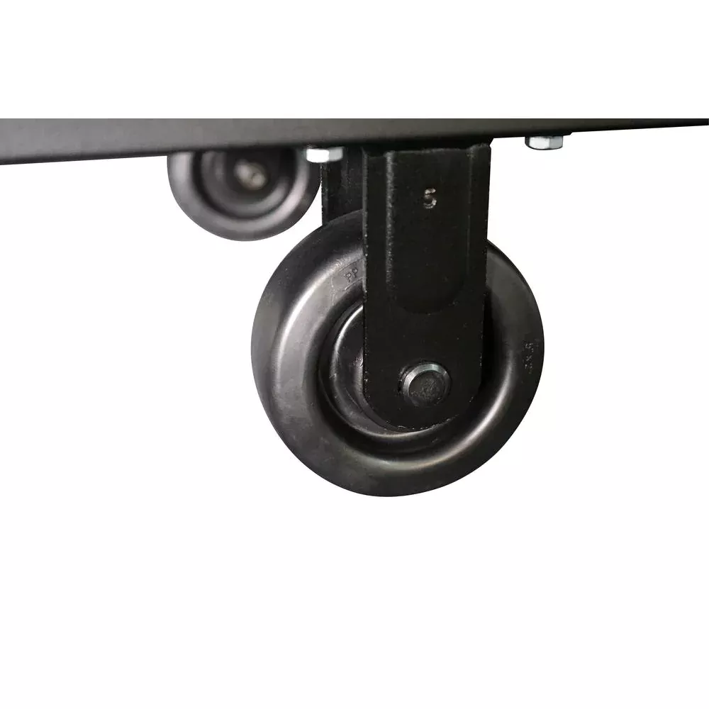 HEAVY-DUTY 56 IN. W 18-DRAWER COMBINATION TOOL CHEST AND CABINET SET, MATTE BLACK