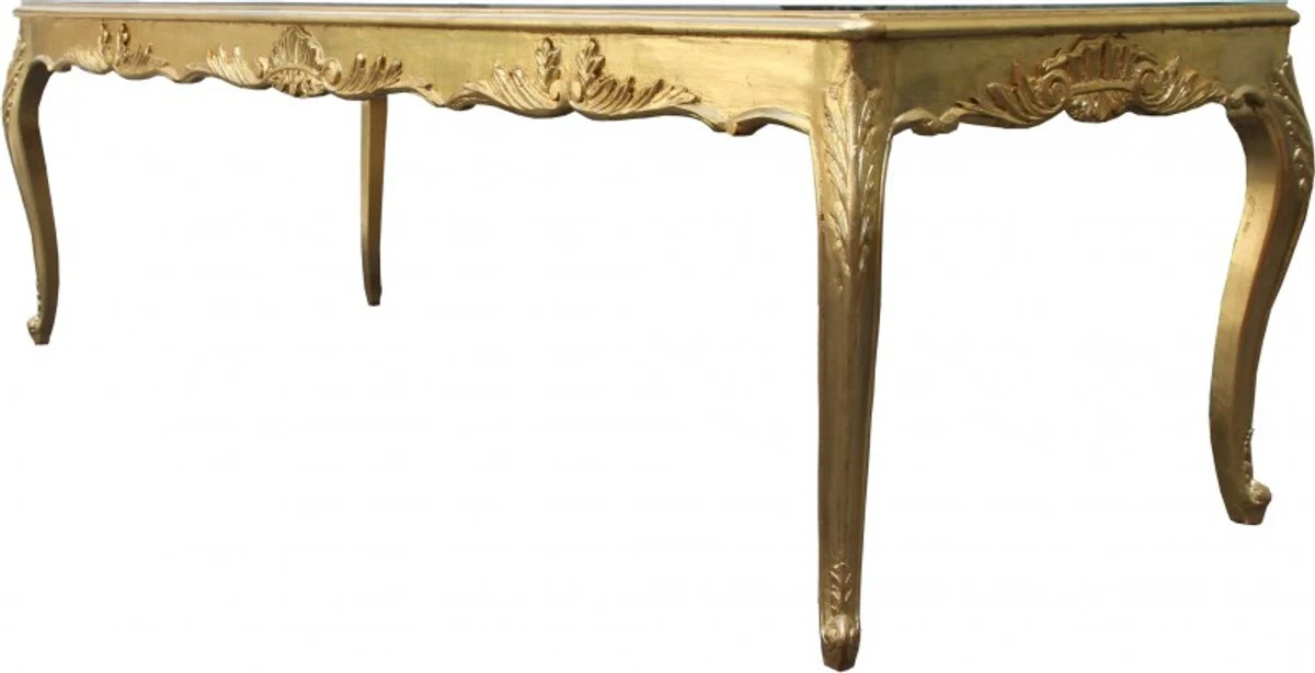 Baroque dining table gold 250 cm - dining room table - special model