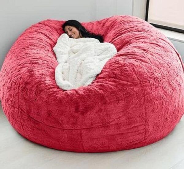 Komfort Beanbag Giant Lovesac Includes Filler