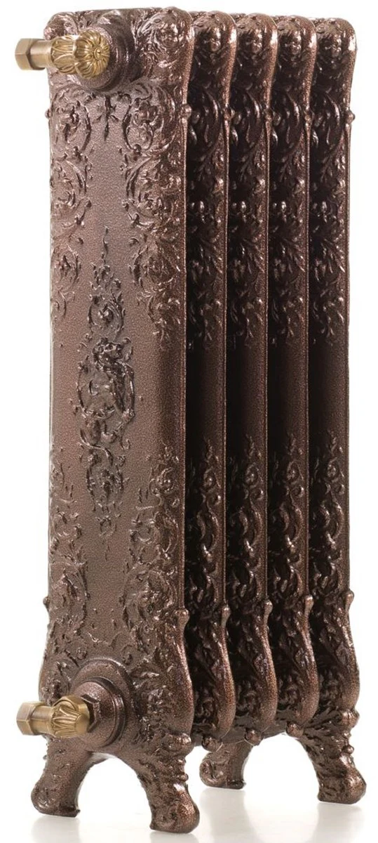 Luxury Baroque cast iron radiator H. 80 cm - Various colors & sizes - Vintage heating - Antique style central radiator - Water radiator with ornaments